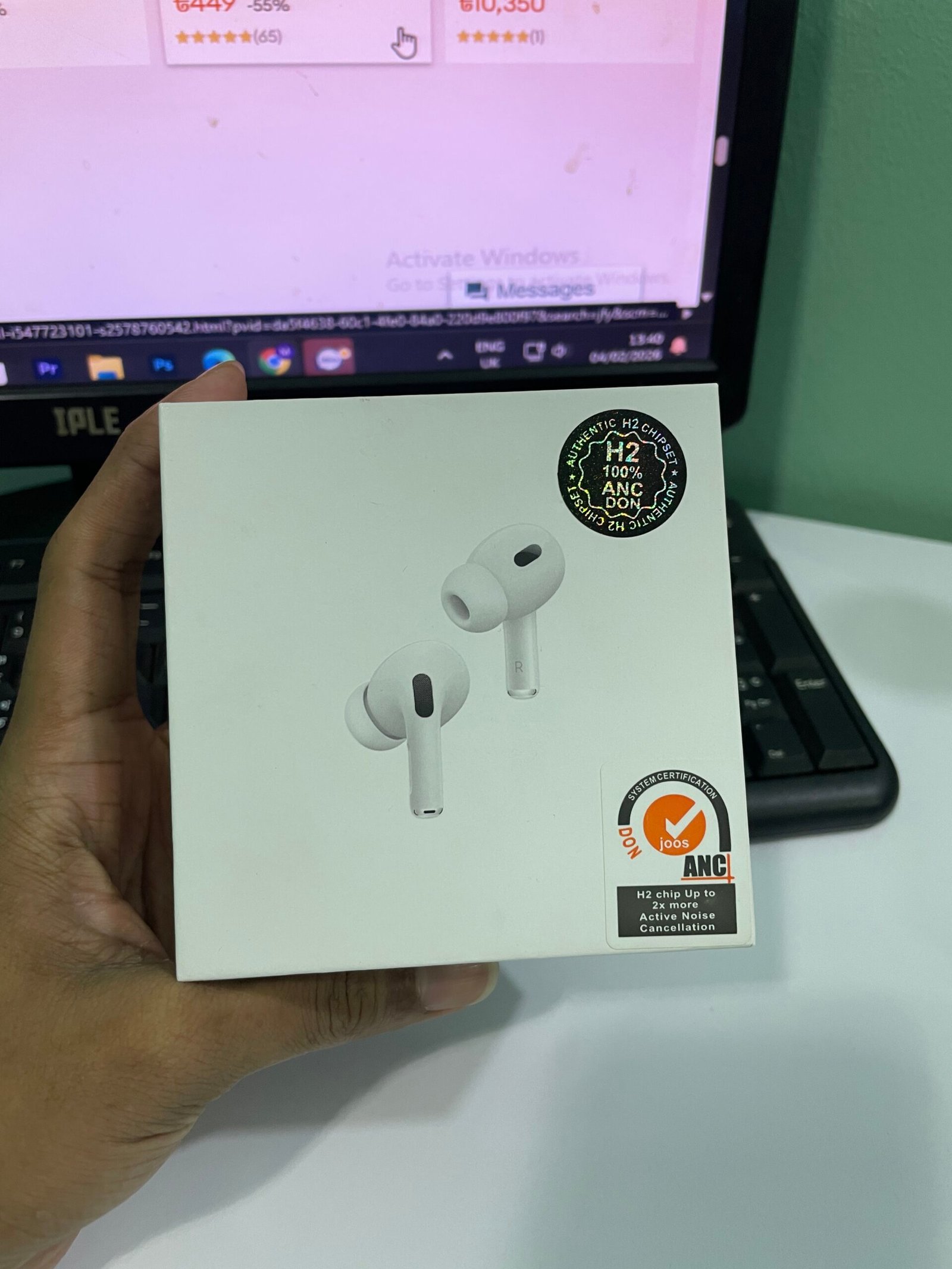 AirPods 2nd Gen – Dubai Copy Wireless Earbuds | হালকা, স্মার্ট ডিজাইন ও ক্লিয়ার সাউন্ড 🎶