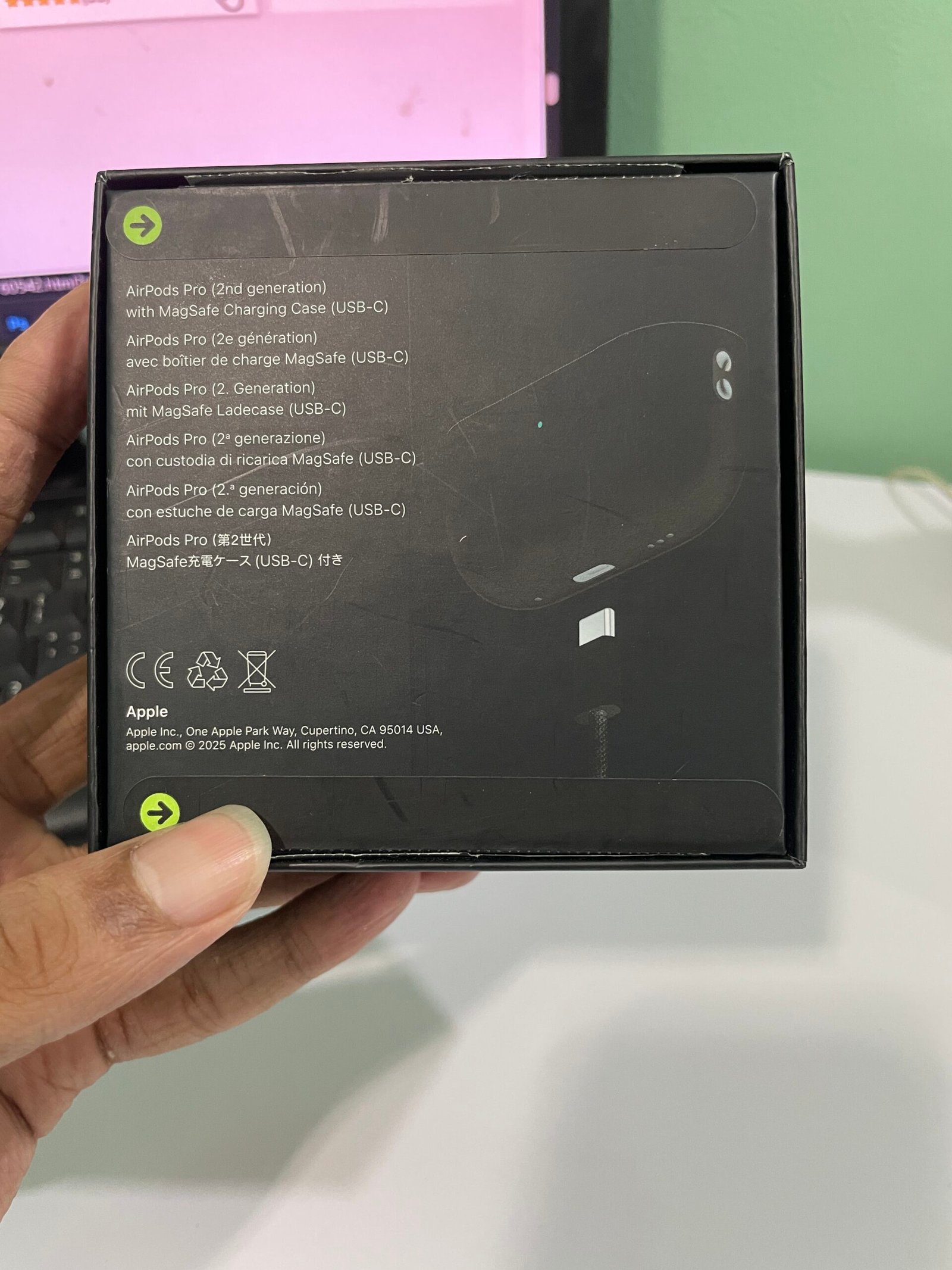 AirPods 2nd Gen – Dubai Copy Wireless Earbuds | হালকা, স্মার্ট ডিজাইন ও ক্লিয়ার সাউন্ড 🎶 - Image 5