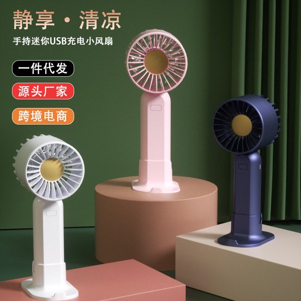 Y03 Handheld Mini Fan with Mobile Stand – রিচার্জেবল পোর্টেবল ফ্যান 📱💨 - Image 3