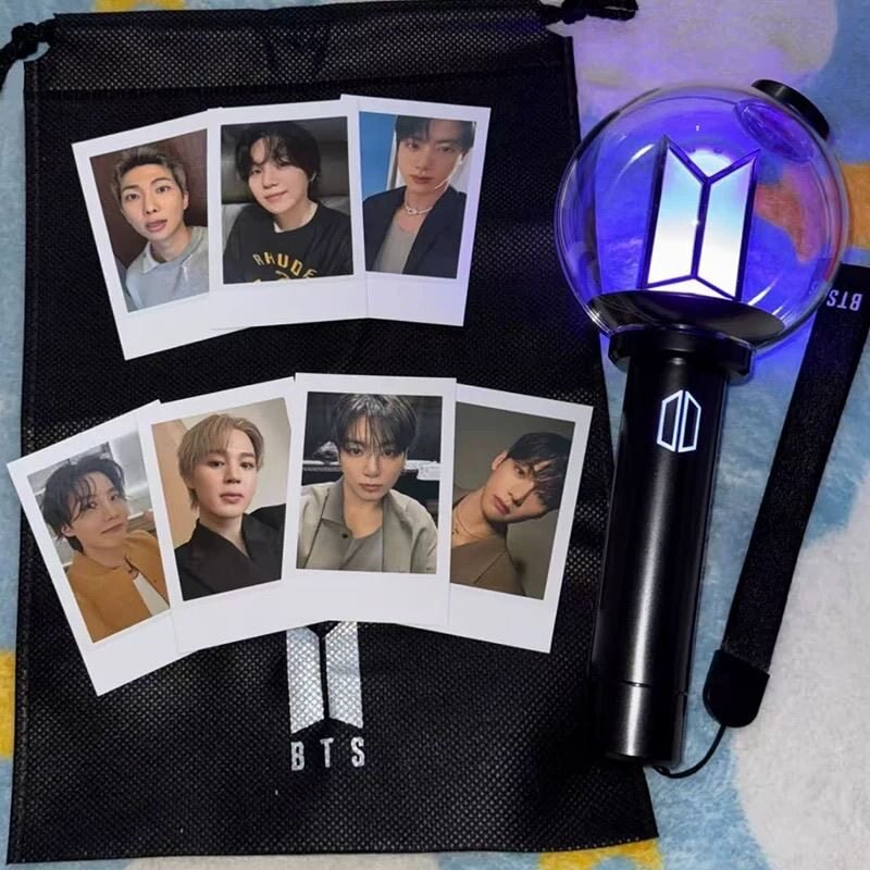 PRE_BOOKING!! ✨ BTS Official Lightstick Ver 4 (Army Bomb) 💜 | Bluetooth Supported | Connect with Mobile 📱 - Image 2