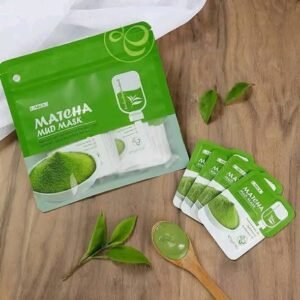 🍃 LAIKOU Matcha Mud Mask – Brightening & Glowing Skin