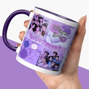 BTS Premium Ceramic Mug – Perfect Gift For ARMY 💜☕